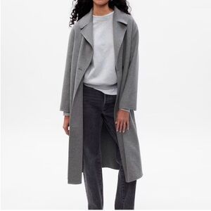 GAP Classic Gray Wool Coat